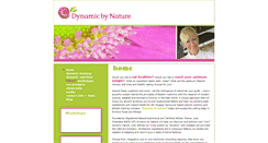 Desktop Screenshot of dynamicbynature.com